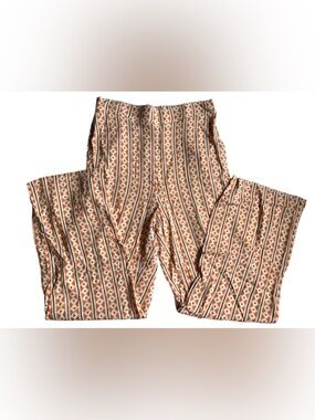 NWOT soyaconcept Coral Geometric boho Print pants